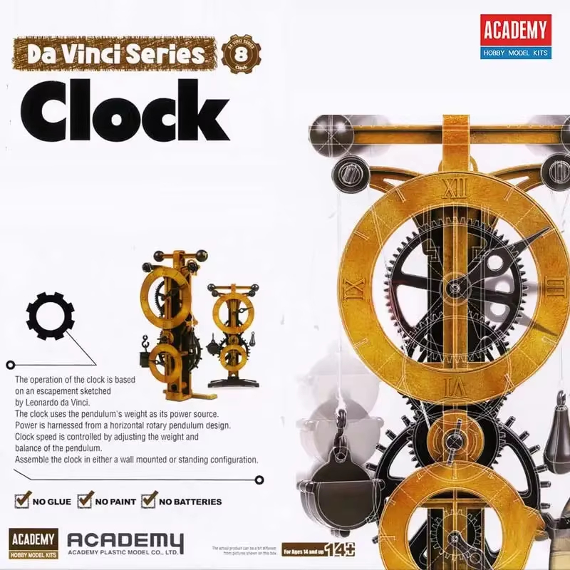 Model Kit Academy - Academy Assembling Model Kit, Da Vinci