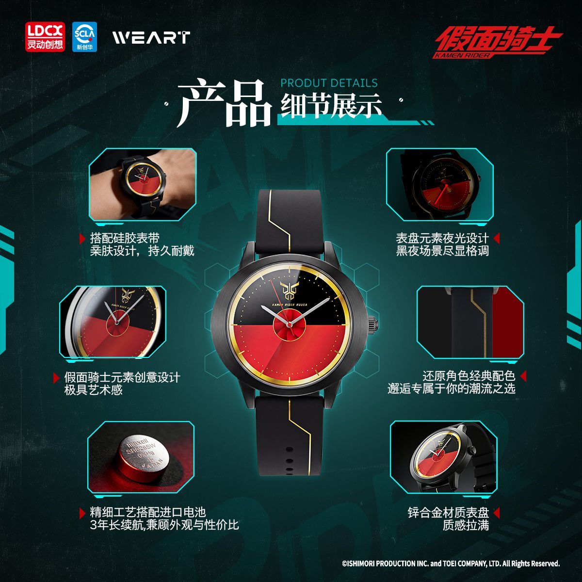 LDCX Kamen Rider Watch Anime A - đánh giá và giá Model Kit Kamen Rider