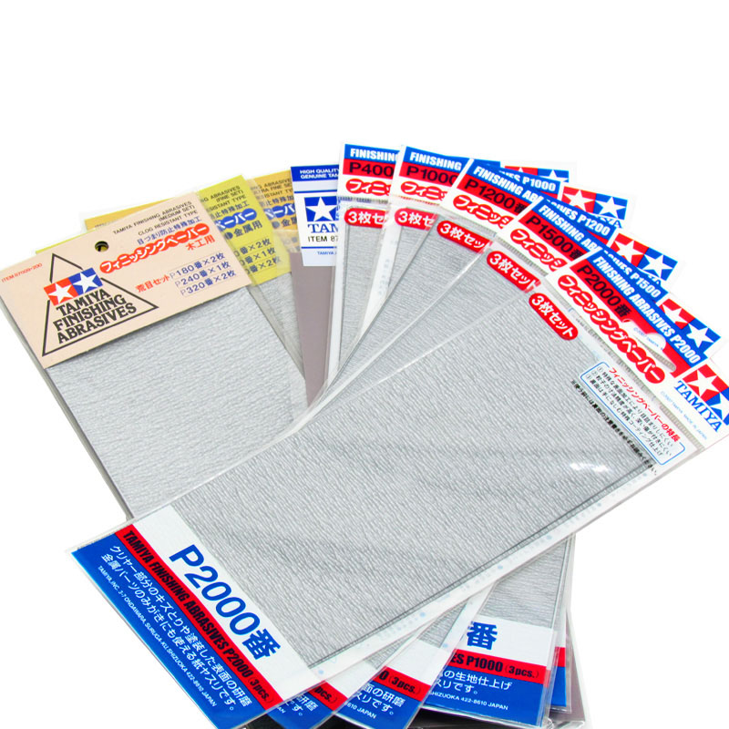 Tamiya Finishing Abrasives San - đánh giá và giá Model Kit Tamiya