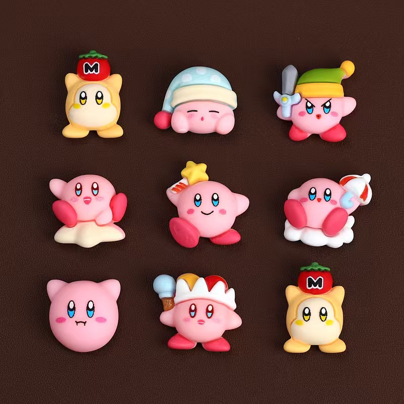 8Pcs/Set Cartoon Cute Anime Fi - đánh giá và giá Model Kit Kirby
