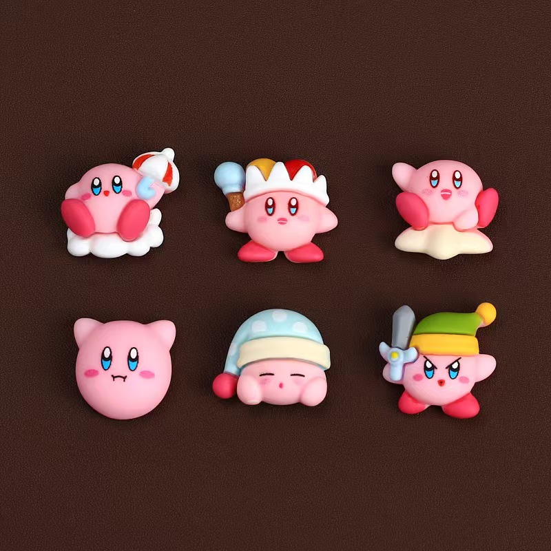 8Pcs/Set Cartoon Cute Anime Fi - đánh giá và giá Model Kit Kirby