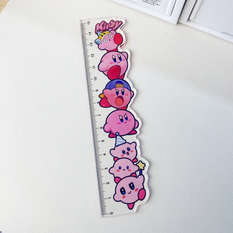 4PCS Kirbys Ruler Set Cute Stu - đánh giá và giá Model Kit Kirby
