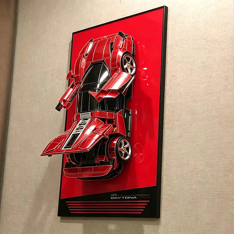 Wall‑Mount Frame Background Di - đánh giá và giá Model Kit Ferrari