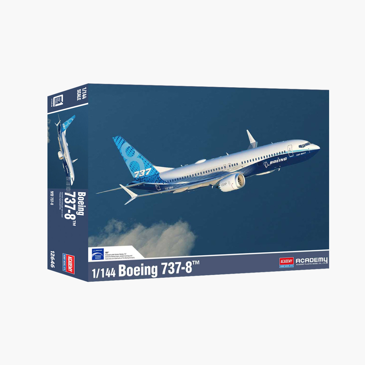 AC12646 ACADEMY 1/144 Boeing 7 - đánh giá và giá Model Kit Academy