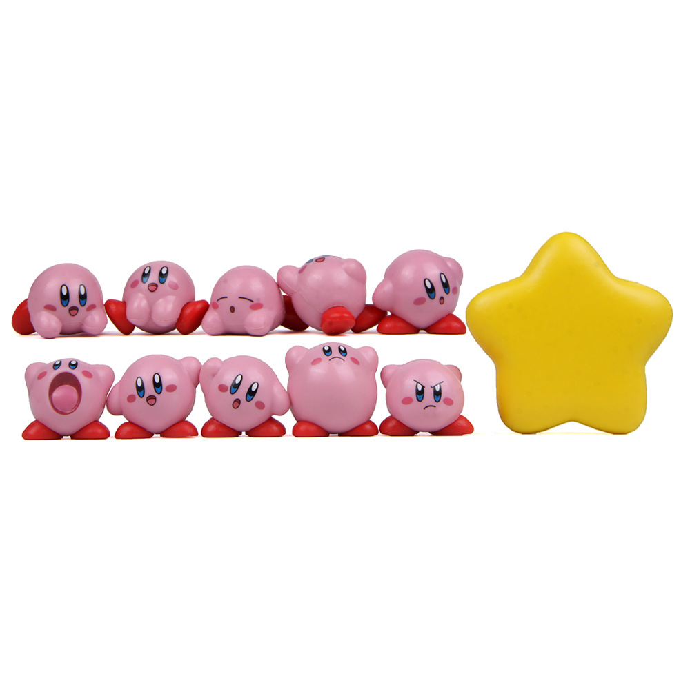 11 Pcs/Set Mini Kirby Action F - đánh giá và giá Model Kit Kirby