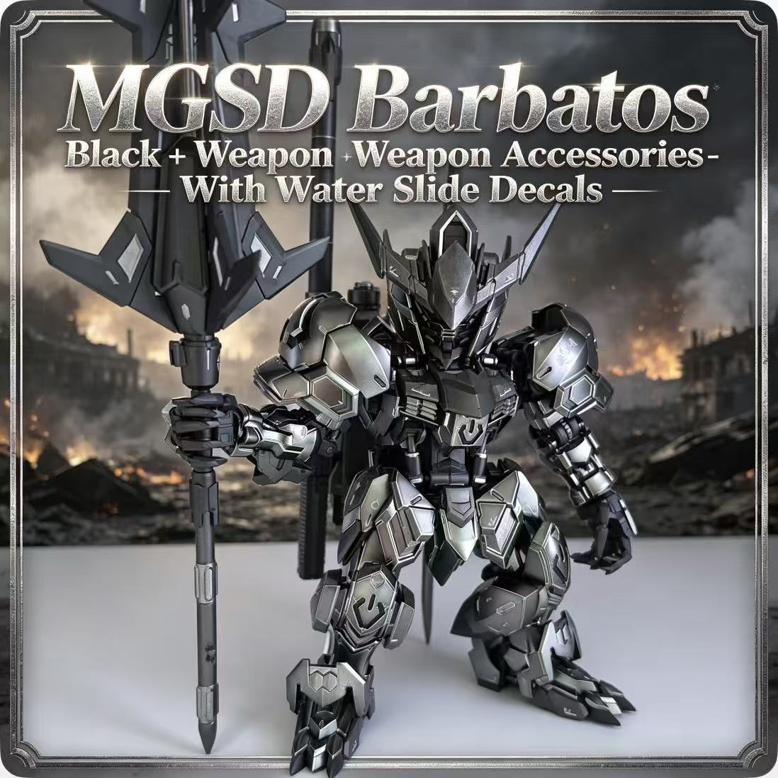 G08B【IN STOCK】 MGSD ASW-G-08 B - đánh giá và giá Model Kit Gundam Barbatos