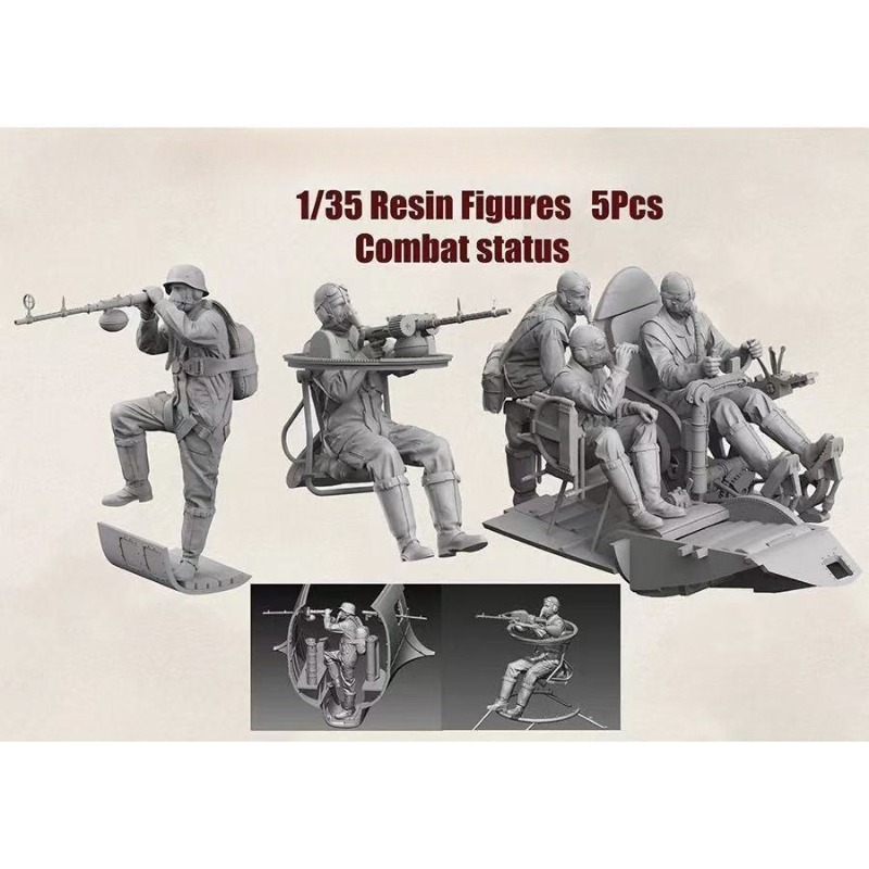 1/35 Scale Die Cast Resin Figu - đánh giá và giá Model Kit Italeri