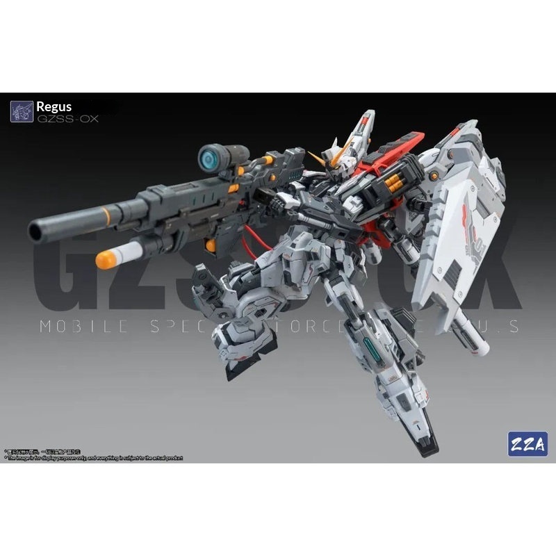 ZZA REGUS GZSS-OX-001 Captain  - đánh giá và giá Model Kit Regus