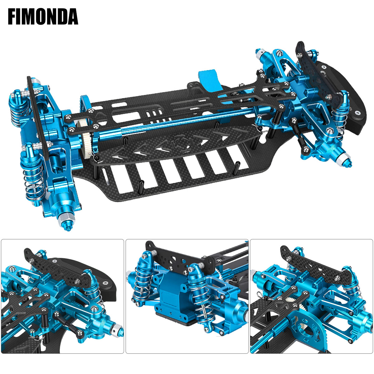 Aluminum & Carbon Fiber Frame  - đánh giá và giá Model Kit Tamiya