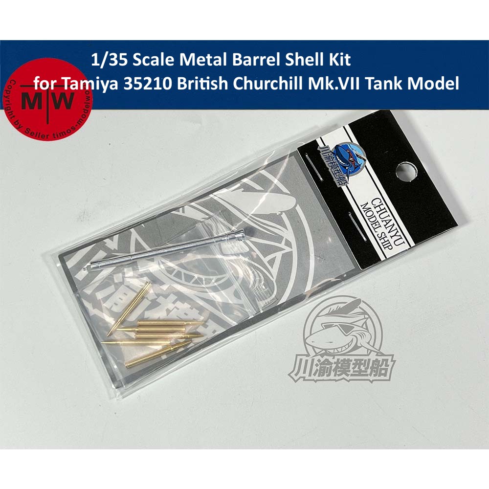 1/35 Scale Metal Barrel Shell  - đánh giá và giá Model Kit Tamiya
