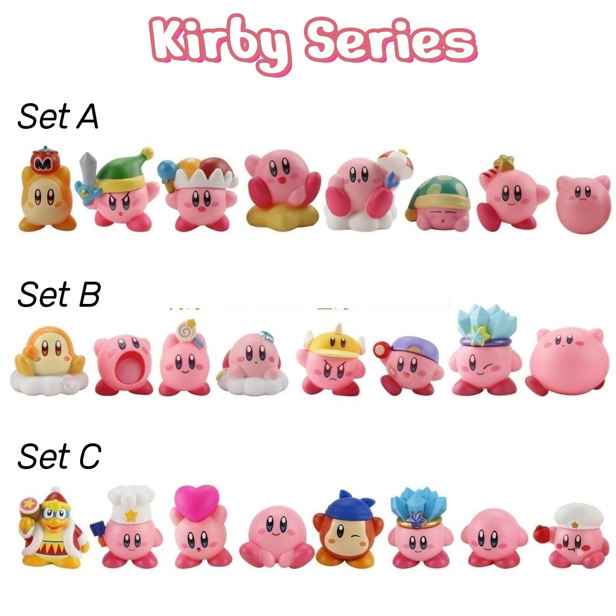 Kirby Friends Series Blind Box - đánh giá và giá Model Kit Kirby