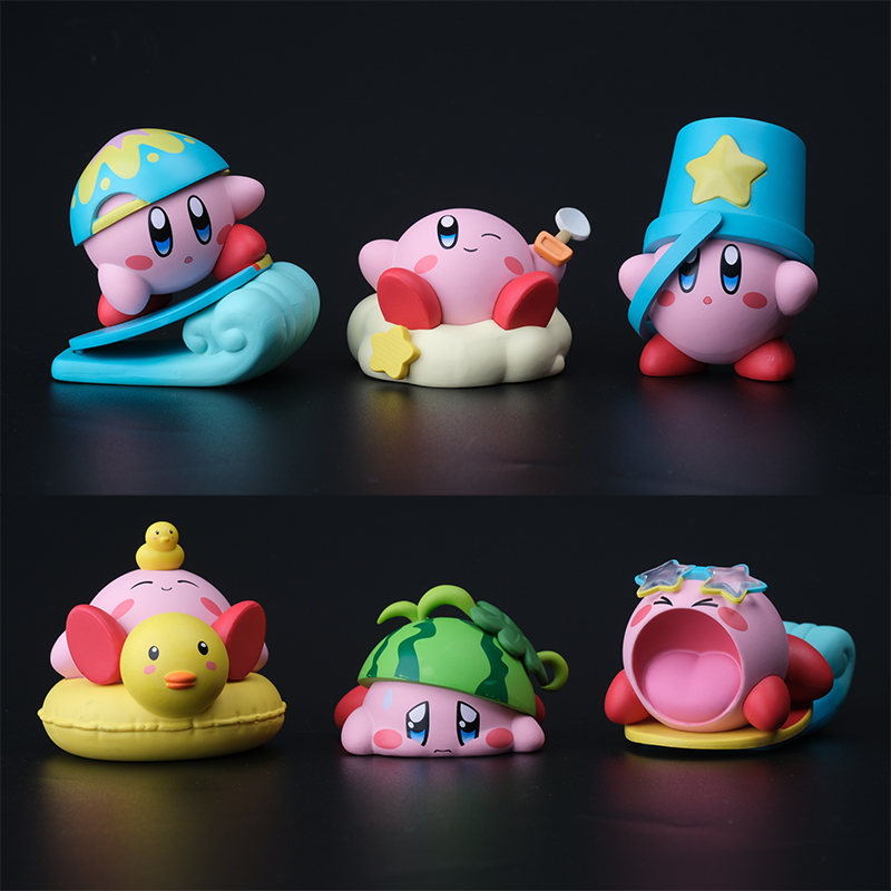 Hot 6Pcs/Set Star Kirby Anime  - đánh giá và giá Model Kit Kirby