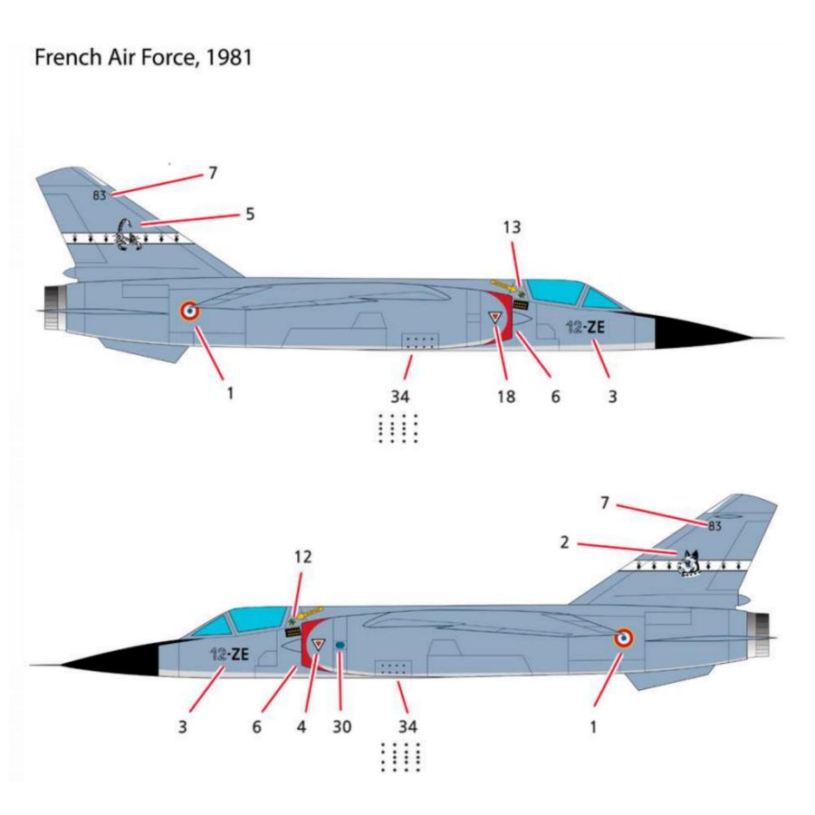 AC12665 ACADEMY 1/144 Dassault - đánh giá và giá Model Kit Academy