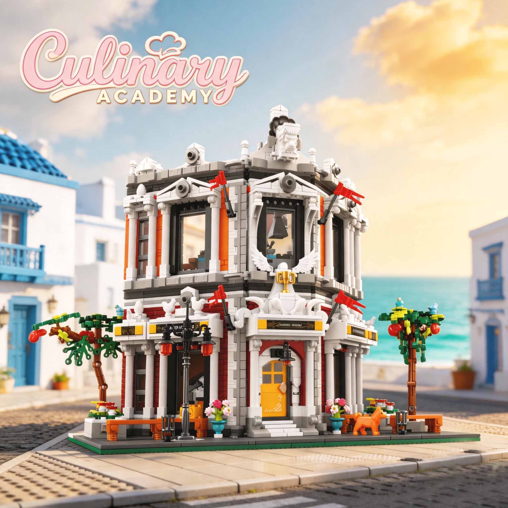 Creative 2743PCS Cooking Acade - đánh giá và giá Model Kit Academy