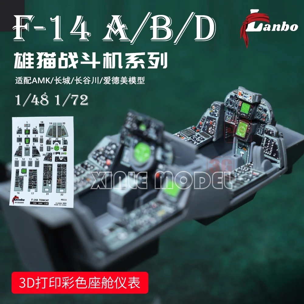 Lanbo 3D color cockpit instrum - đánh giá và giá Model Kit Academy