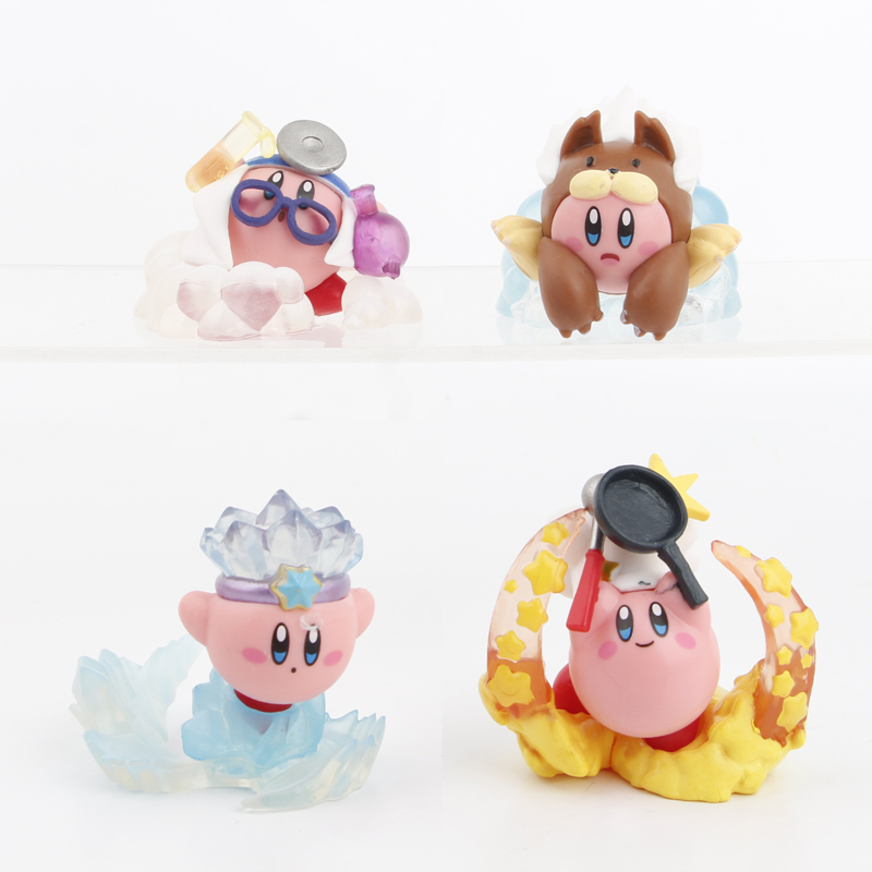 4pcs/set Cake Decoration Food  - đánh giá và giá Model Kit Kirby