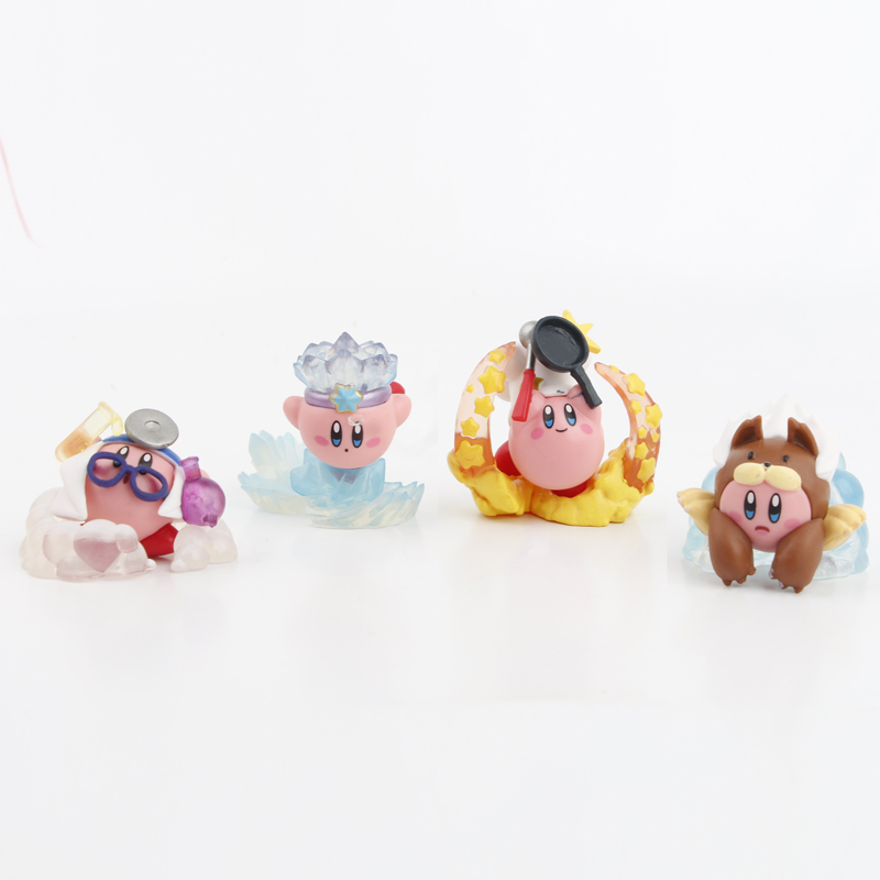 4pcs/set Cake Decoration Food  - đánh giá và giá Model Kit Kirby