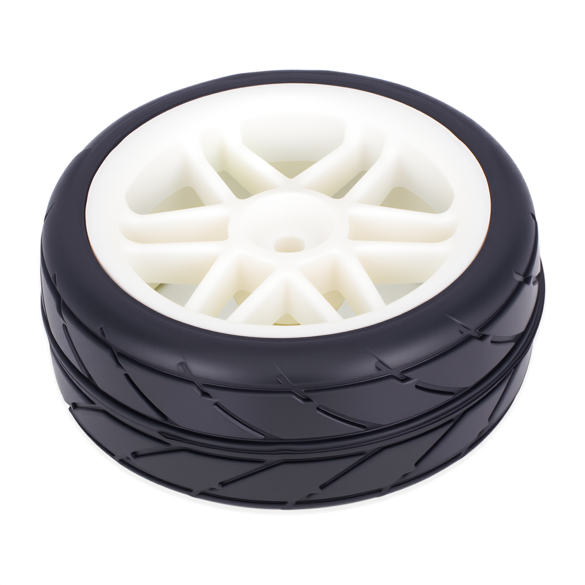Pre-Glued RC Wheels Tires Set  - đánh giá và giá Model Kit Tamiya