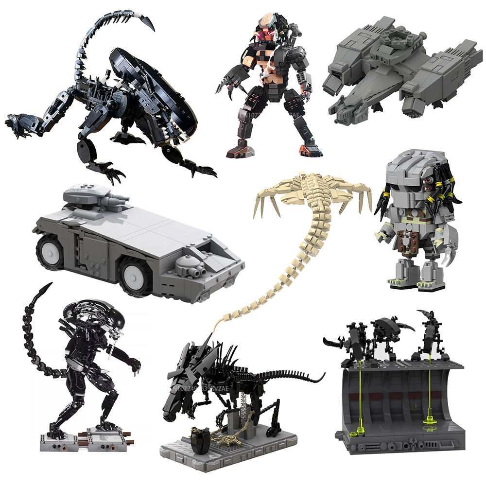 MOC Aliened Monster Building B - đánh giá và giá Model Kit Ultron