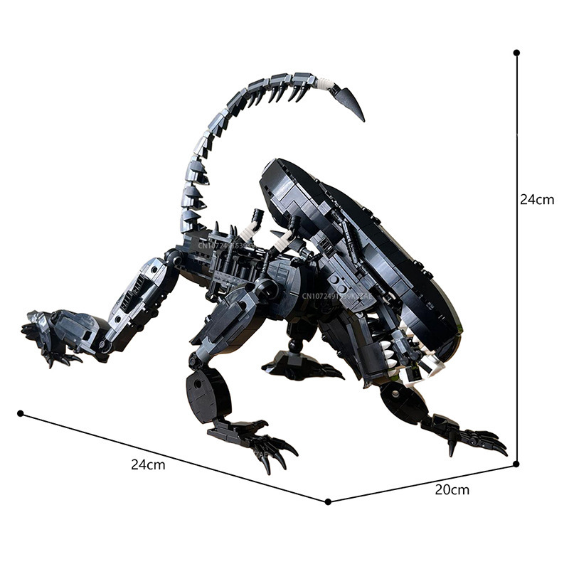 MOC Aliened Monster Building B - đánh giá và giá Model Kit Ultron