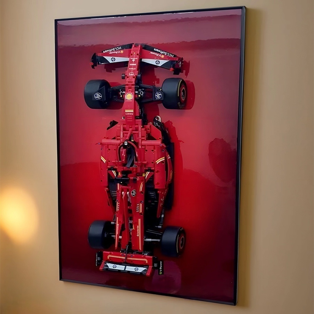 NEW Display Wallboard for Lego - đánh giá và giá Model Kit Ferrari