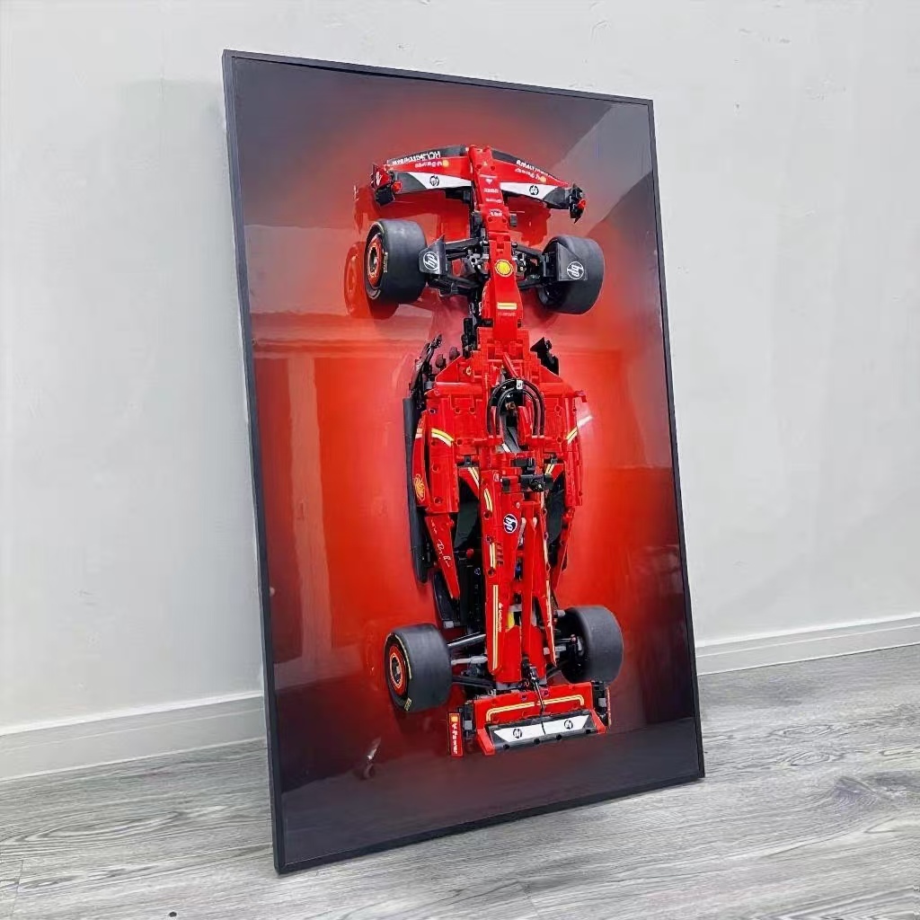 NEW Display Wallboard for Lego - đánh giá và giá Model Kit Ferrari