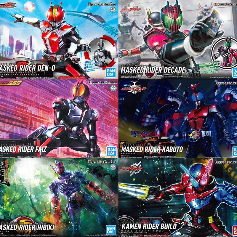 Bandai Masked Rider Decade Dcd - đánh giá và giá Model Kit Kamen Rider